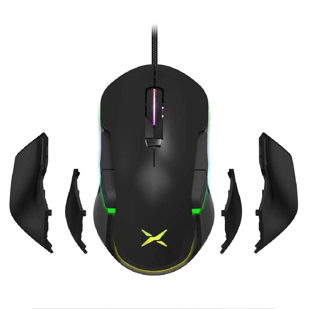 DELUX Ambidextrous Wired Gaming Mouse
