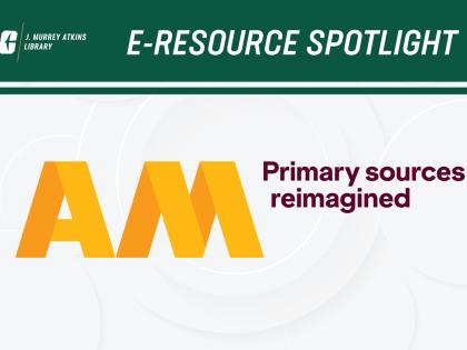 E-Resource Spotlight AM Explorer: Primary Sources Reimagined